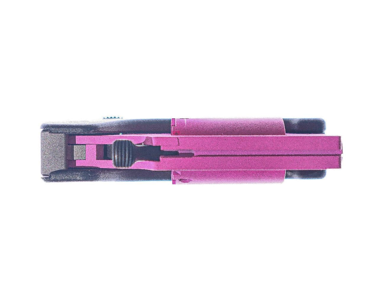 The pink Switch Gun .22 LR with a durable Cerakote finish.